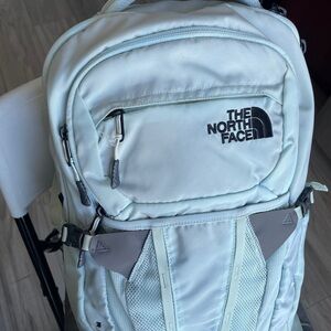 The North Face Light Blue Backpack